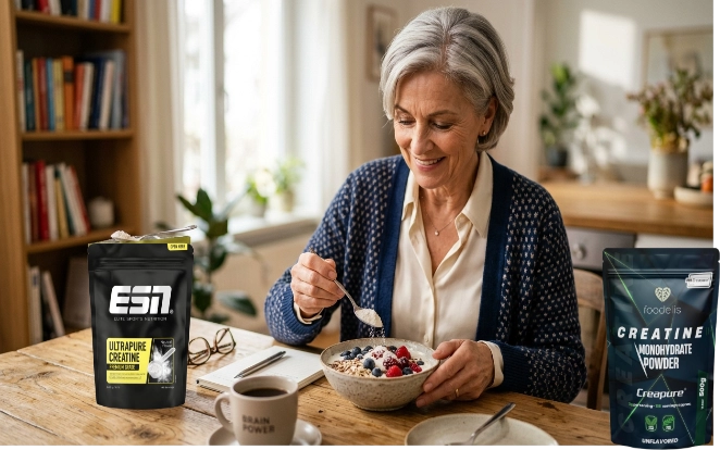 Kreatin ist auch für ältere Menschen sehr gut
